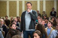 David Wozniak (Vince Vaughn) has a lot of offspring to contend with in “Delivery Man.”DreamWorks II