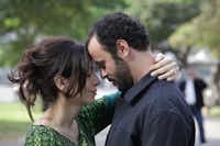 In “The Attack,” a terrorist bombing reveals gaps in the marriage of Siham (Reymond Amsalem, left) and Amin (Ali Suliman).Cohen Media Group