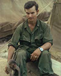 <p><span style="font-size: 1em; background-color: rgb(255, 255, 255);">What </span><span style="font-size: 1em; background-color: transparent;">can we say about this photo of a man and a monkey? Not much, because we don't know who they are or where it came from. The photo came from the desk of former region editor Les Cockrell, and come to think of it, Les did sport a mustache ...</span><br></p><p></p>
