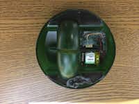 Denton police on Wednesday recovered a skimming device used to read credit and debit cards from an ATM at a 7-Eleven convenience store in the 900 block of Fort Worth Drive. The pictured device is intended to mimic a card reader on the ATM.Denton Police Department