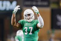 North Texas linebacker Brandon Garner is well aware of what a win over SMU would mean for UNT's program. The Mean Green have only beaten SMU in a game played outside of Denton twice in program history. SMU leads the all-time series 30-5-1.DRC