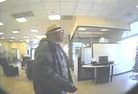 Flower Mound police are looking for a suspect in a robbery Saturday at Chase Bank on Cross Timbers Road.Courtesy photo