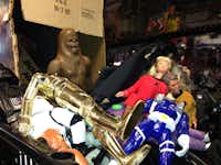 Some of toys available at DFW Vintage Toys, a store that buys and sells vintage and current action figures, toys and playsets in Lewisville.Karina Ramírez - DRC