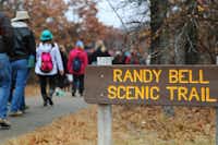 About 30 people ventured out on a New Year’s Day hike on the 2.2-mile Randy Bell Scenic Trail at the Isle du Bois Unit of Ray Roberts Lake State Park.Tomas Gonzalez
- DRC
