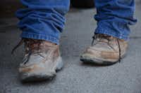 Juan Cadena’s many construction jobs make his boots an essential part of his daily routine. When he isn’t working, he likes to cook chorizo for family.Caitlyn Jones