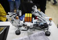 Campers ages 5 to 9 will learn how to build and program Lego robots in a Denton Parks and Recreation camp on June 13-16.Jim Tuttle