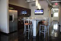 Verus Real Estate has several spaces for meeting and gathering in its new offices.Scott Light - Courtesy photo